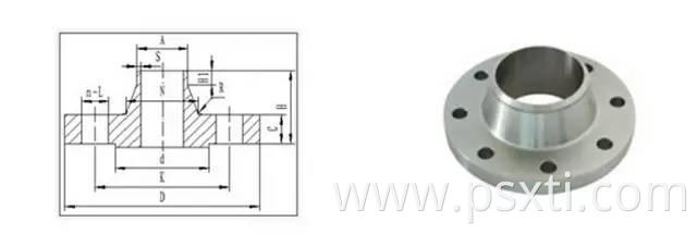 titanium blind flange